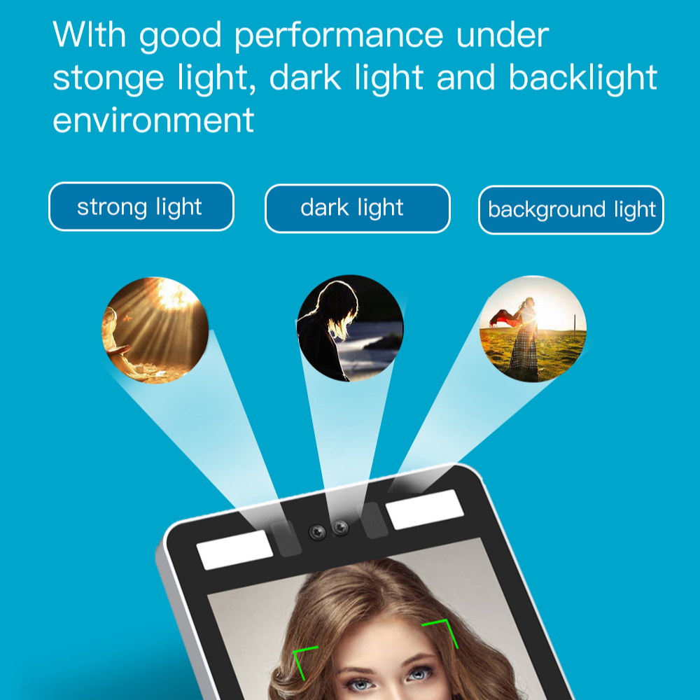 Máquina de control de acceso y de asistencia facial con reconocimiento facial